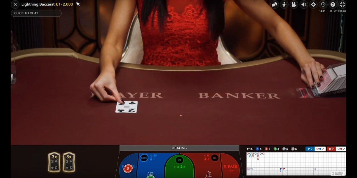 Lightning Baccarat - Gameplay 2 - megapanalo1