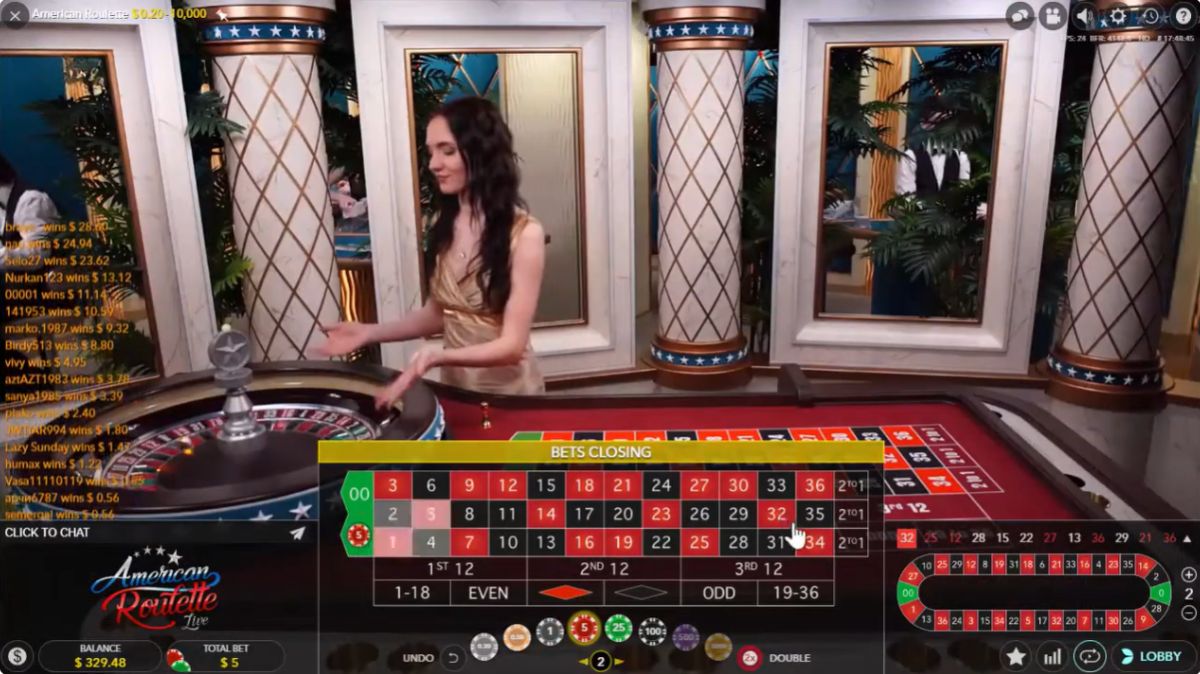 American Roulette - Gameplay 1 - megapanalo1