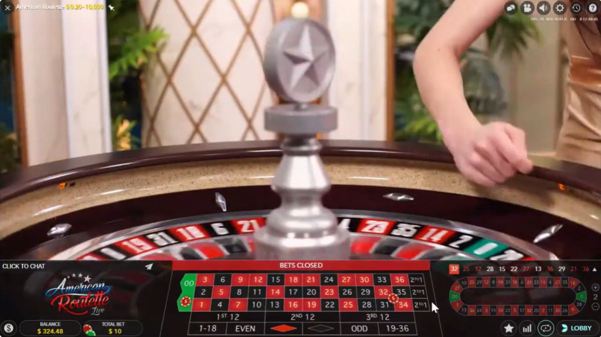 American Roulette - Gameplay 2 - megapanalo1