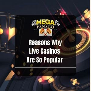 Megapanalo - Reasons Why Live Casinos Are So Popular - Logo - Megapanalo1