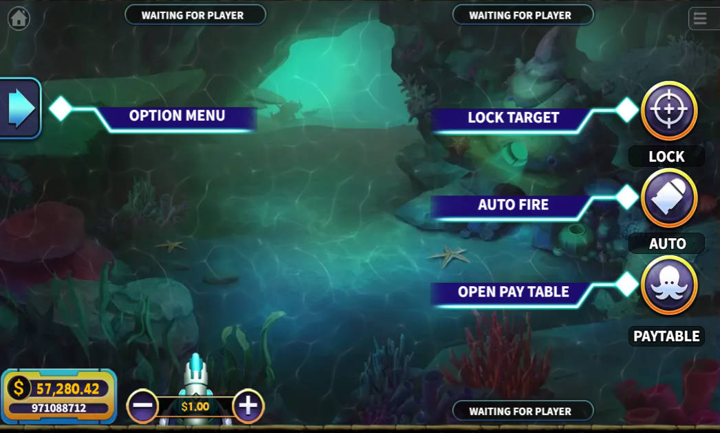 King Octopus Fishing - Interface - megapanalo1
