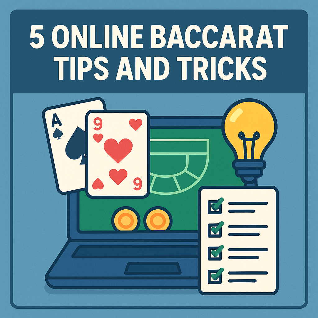 5 Online Baccarat Tips And Tricks - Logo - megapanalo1