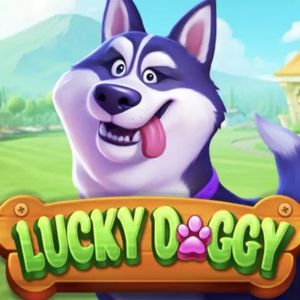 Lucky Doggy Slot - Logo - megapanalo1