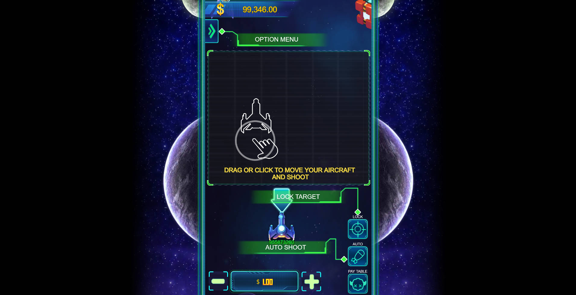 Space Cat Fishing - Interface - megapanalo1