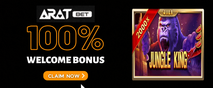 Aratbet 100% Deposit Bonus - jungle-king