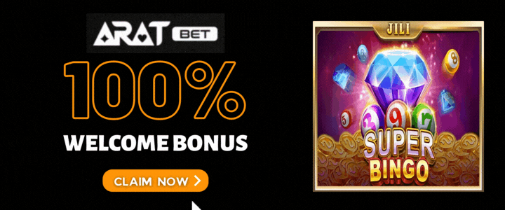 Aratbet 100% Deposit Bonus -super-bingo