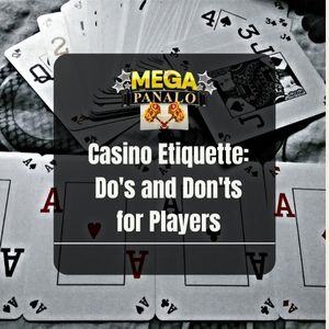 Megapanalo - Casino Etiquette Do's and Don'ts for Players - Logo - Megapanalo1