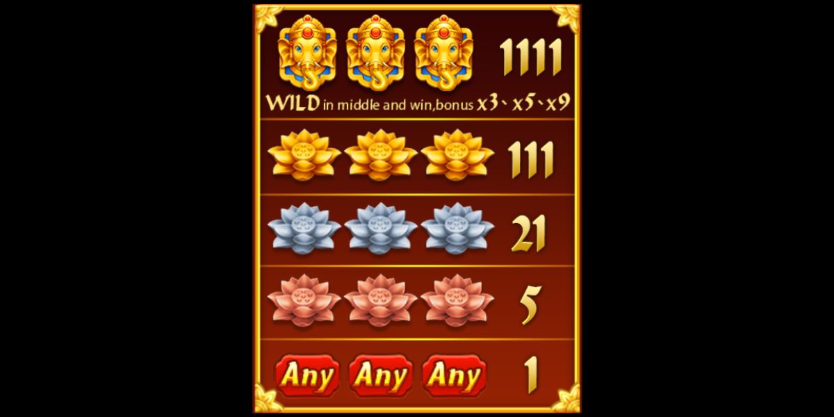 Lucky Coming Slot - Paytable - megapanalo1